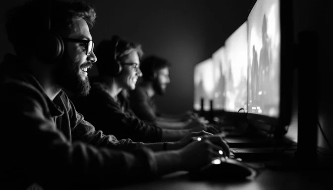 Streaming en evento gamer